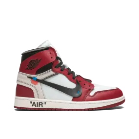 mud shoes zipper - trimmed - design shoes Jordan 1 Retro High Off-White Chicago