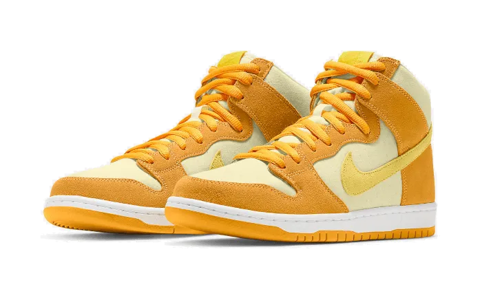 SB Dunk High Pineapple Adaptive Steps