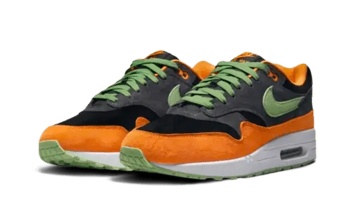 Compression Molded Midfoot Lightweight Foam Construction Air Max 1 PRM Duck Anthracite
