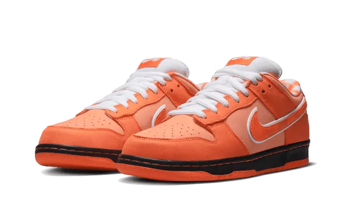 SB Dunk Low Concepts Orange Lobster Well   Made Full Grip