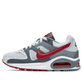 Nike Air Max Command Flex Low-Top White/Grey/Red 844346-009 Soft Fabric