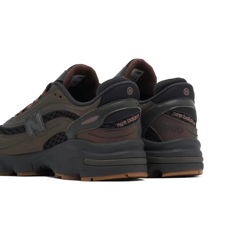 New Balance 1000 Joe Freshgoods When Things Were Pure Black Ice Clean Stitching Flex Forged Sole Design