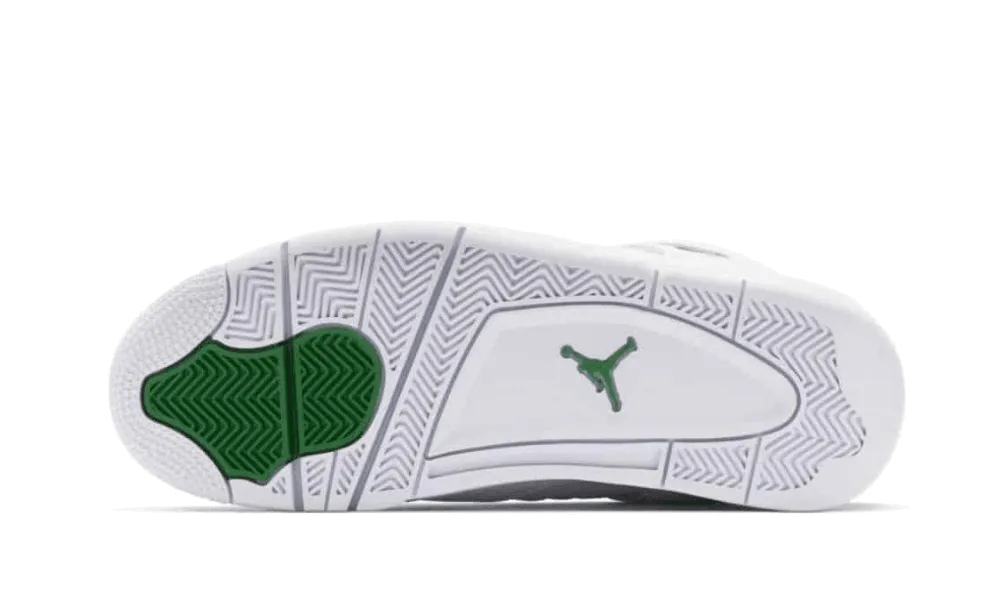 Flex grooves travel - friendly Air Jordan 4 Retro Metallic Green