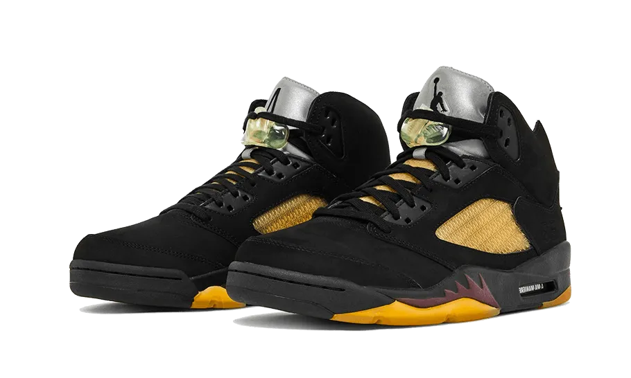 Air Jordan 5 Retro SP A Ma Mani??re Black Motion Transfer Base
