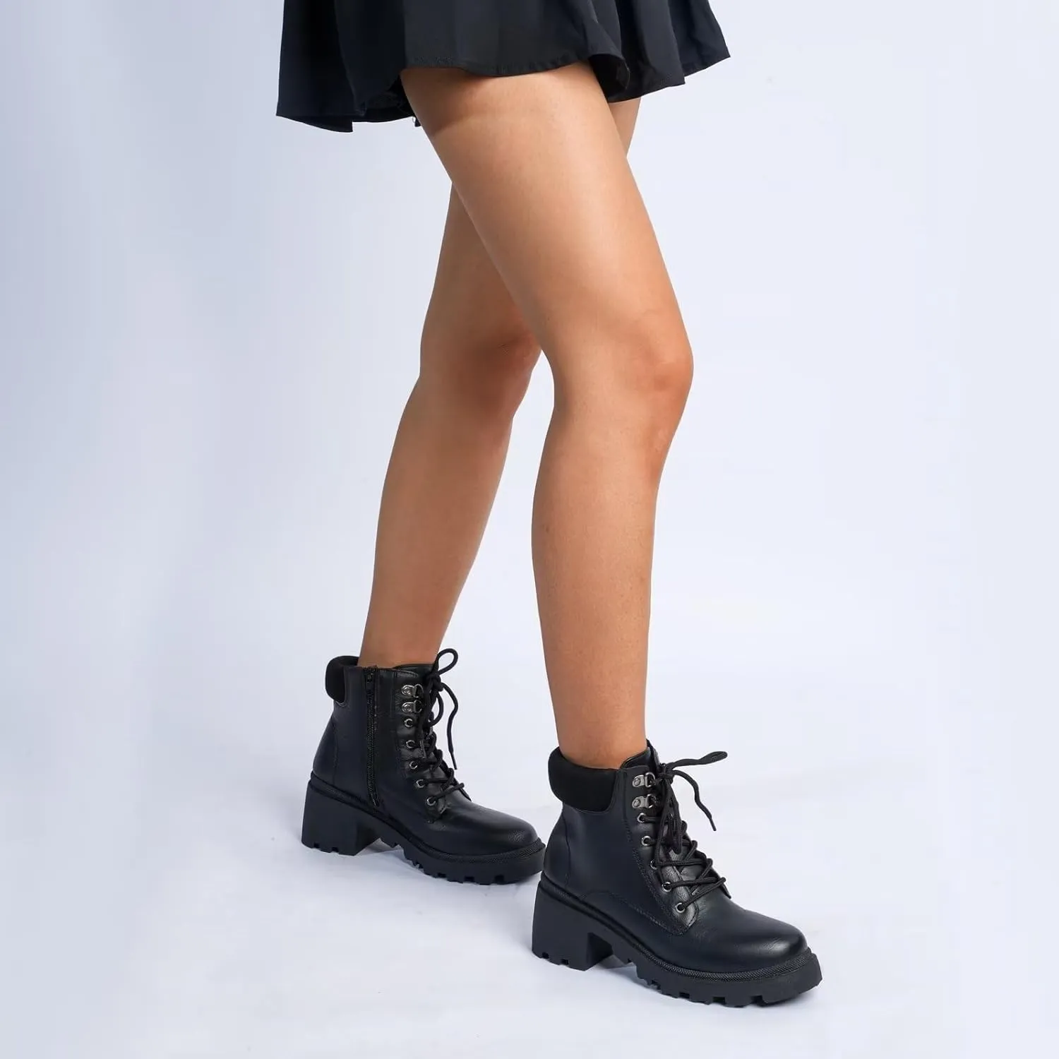 MUSSHOE Women's Winter Platform Snow Boots & Booties - Non Slip, Comfortable, Hunter Rain & Combat Boots for Women