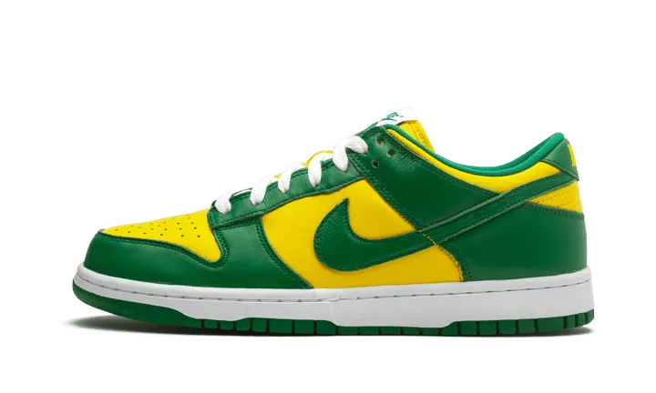 Smooth interior Quick Action Dunk Low SP Brazil