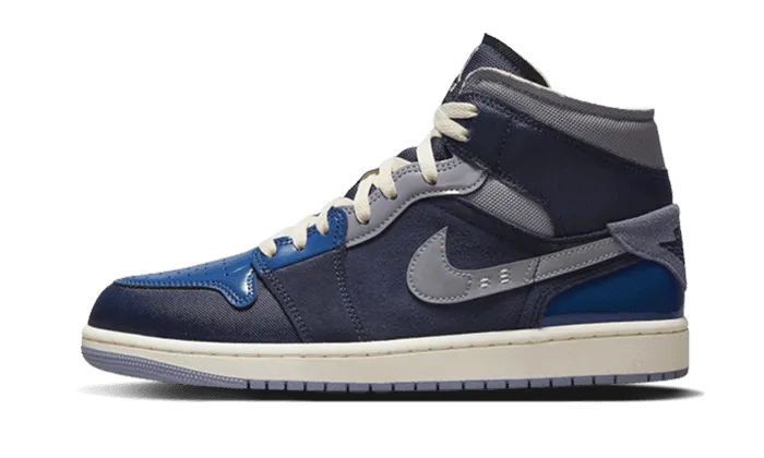 Air Jordan 1 Mid SE Craft Obsidian Bacterial Inhibition functionality