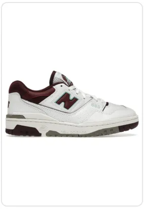 Fast Go Road Fit New Balance 550 Burgundy Cyan