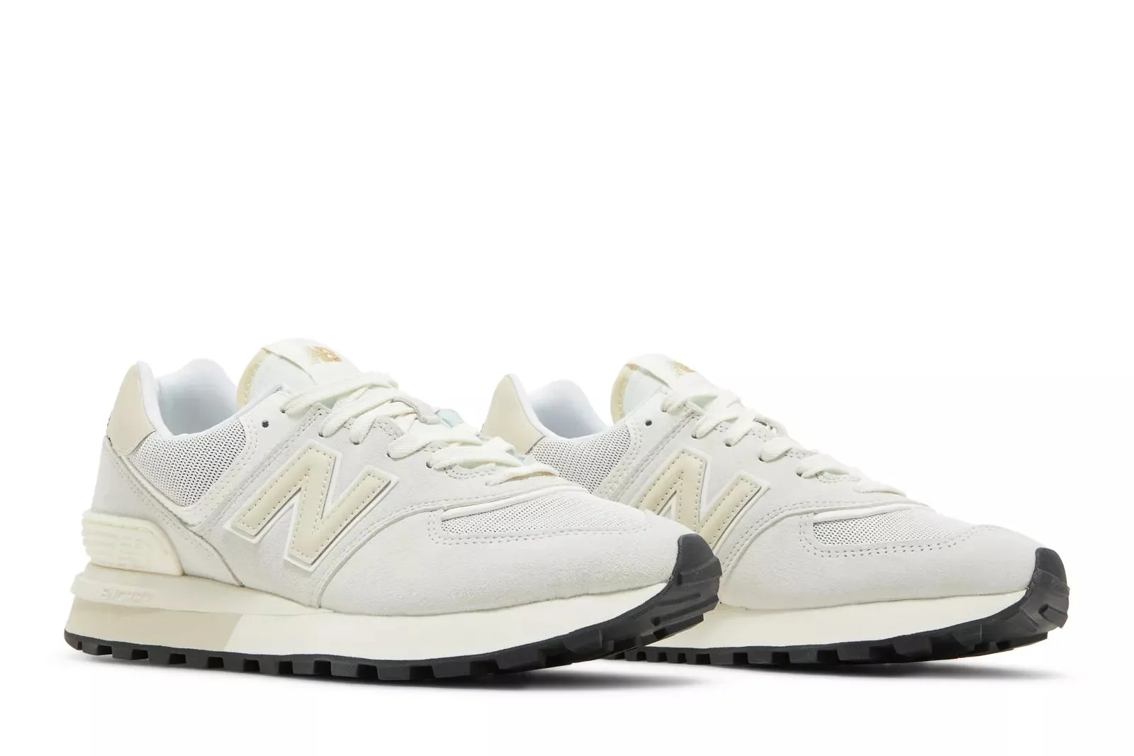 Stitchless Construction New Balance 574 Legacy Ivory