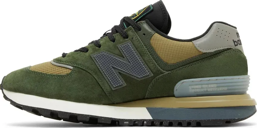 New Balance 574 Legacy x Stone Island Dark Green City Travel