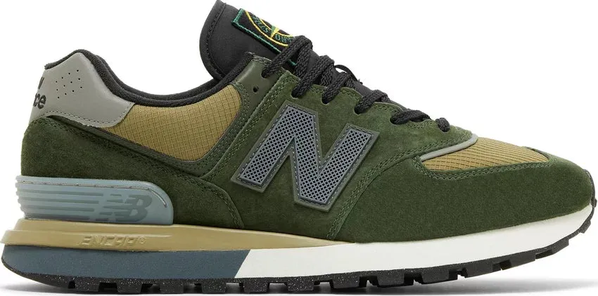 Anti Slip Sandals style New Balance 574 Legacy x Stone Island Dark Green