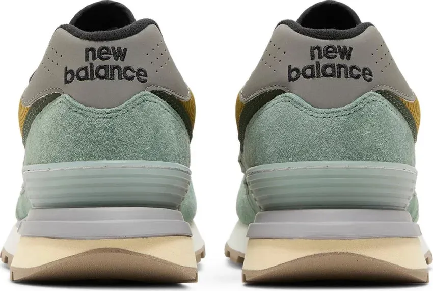 New Balance 574 Legacy x Stone Island Light Green Mesh Panel