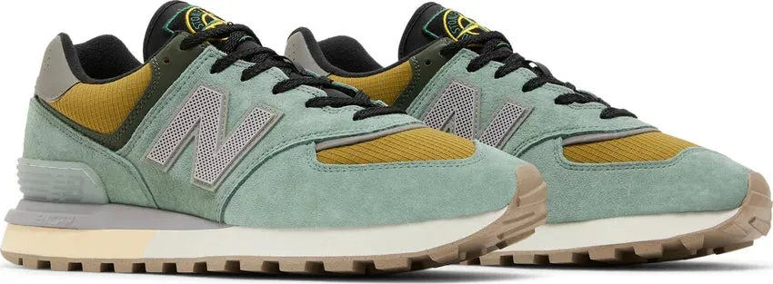 Foot Freedom New Balance 574 Legacy x Stone Island Light Green