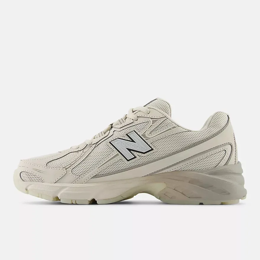 New Balance 740 Moonbeam avec Arid Stone et Black Durable Mesh Shock-absorbent materials