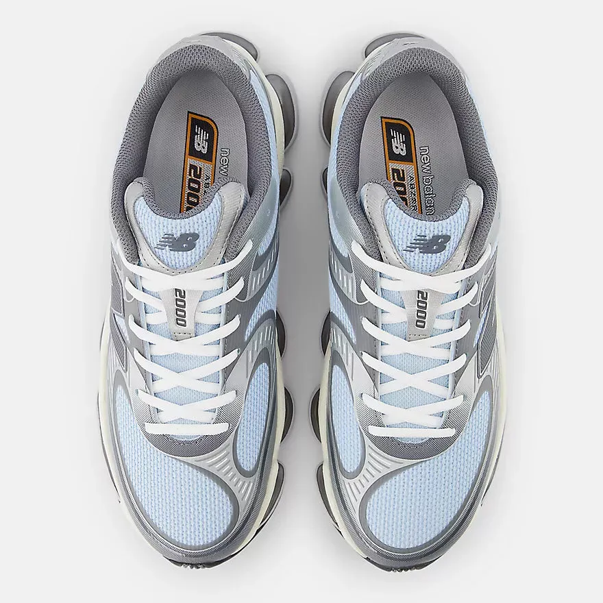 Cross Terrain New Balance Abzorb 2000 Light Chrome Blue avec Silver Metalic et Castlerock