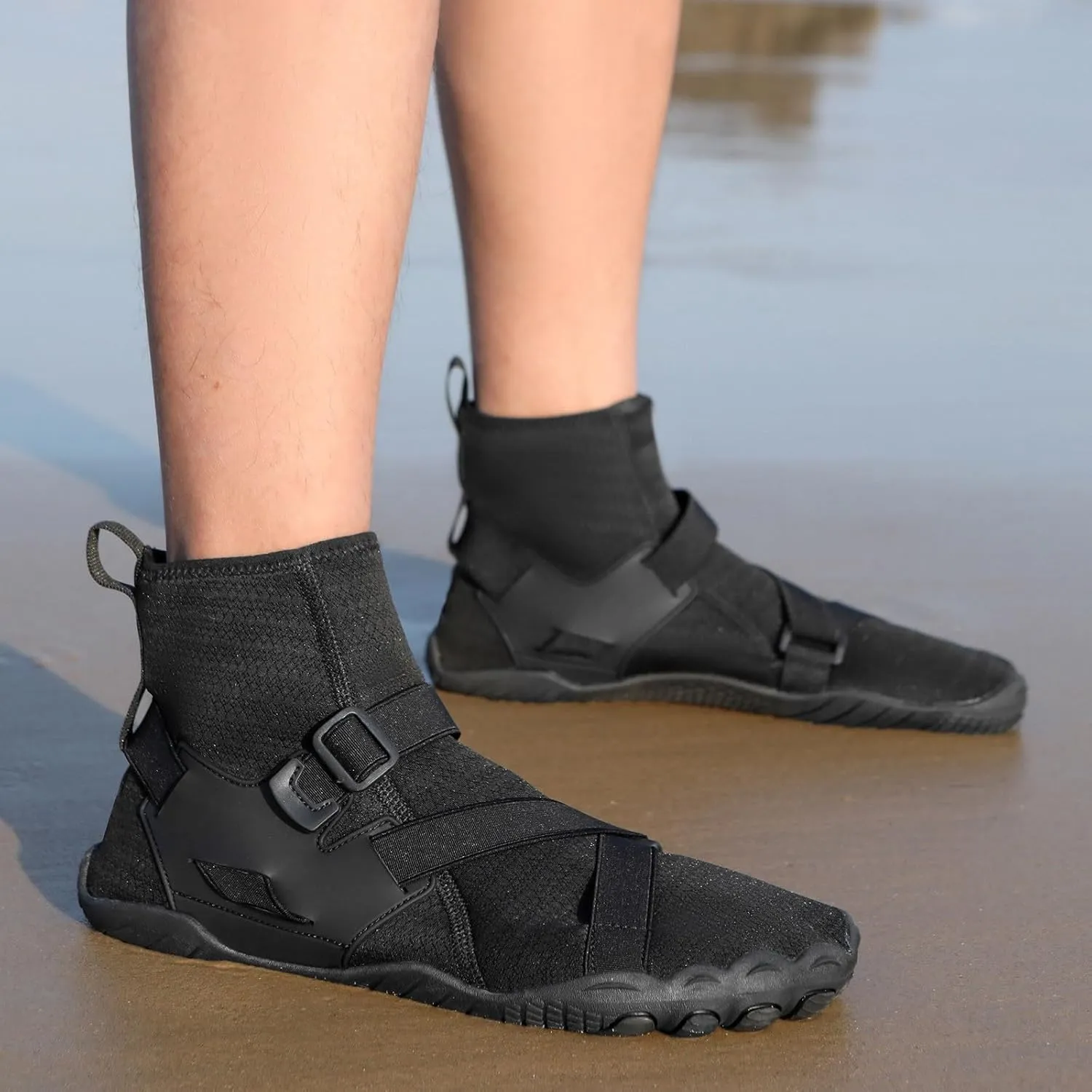 New Men's and Women's High Top River Tracing Shoes for Cycling Fitness Yoga Beach Walking Surfing Women Sandals Size 6