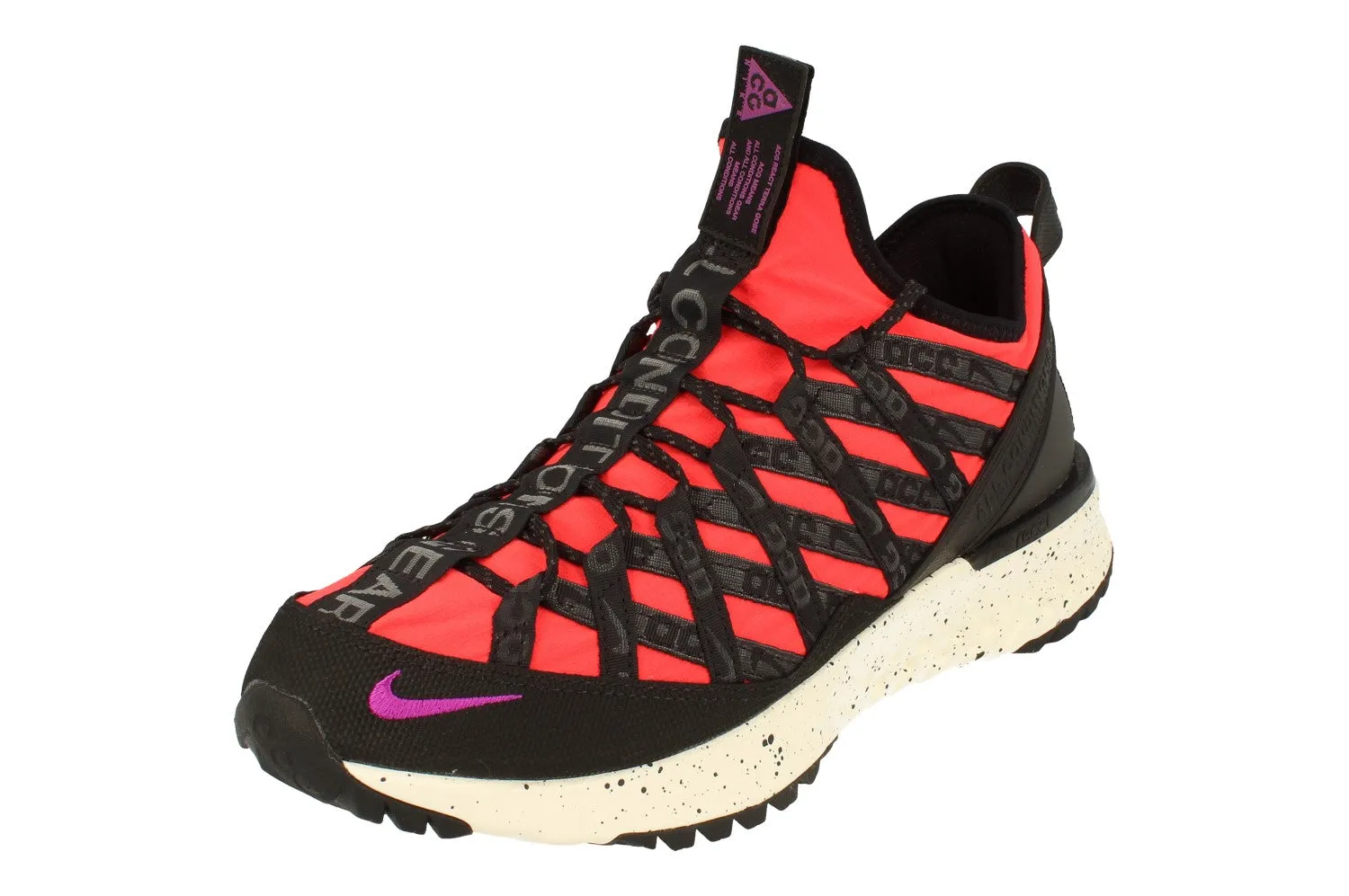 Nike ACG React Terra Gobe Mens Trainers BV6344 600 suitable for beginners easy - to - store shoe advantage