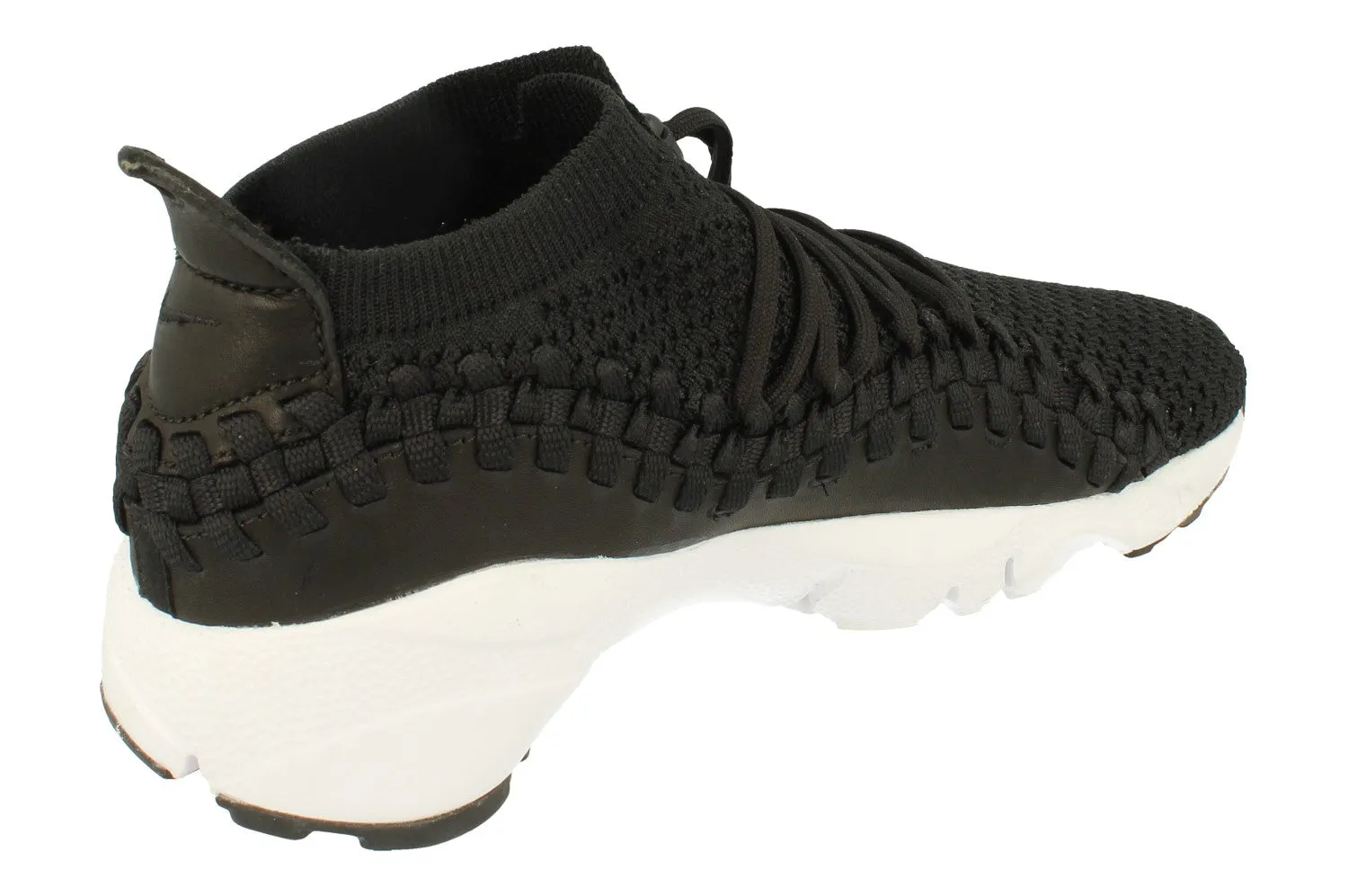 Air Cushioning titanium - reinforced shoes Nike Air Footscape NM Woven Flyknit Mens AO5417 001