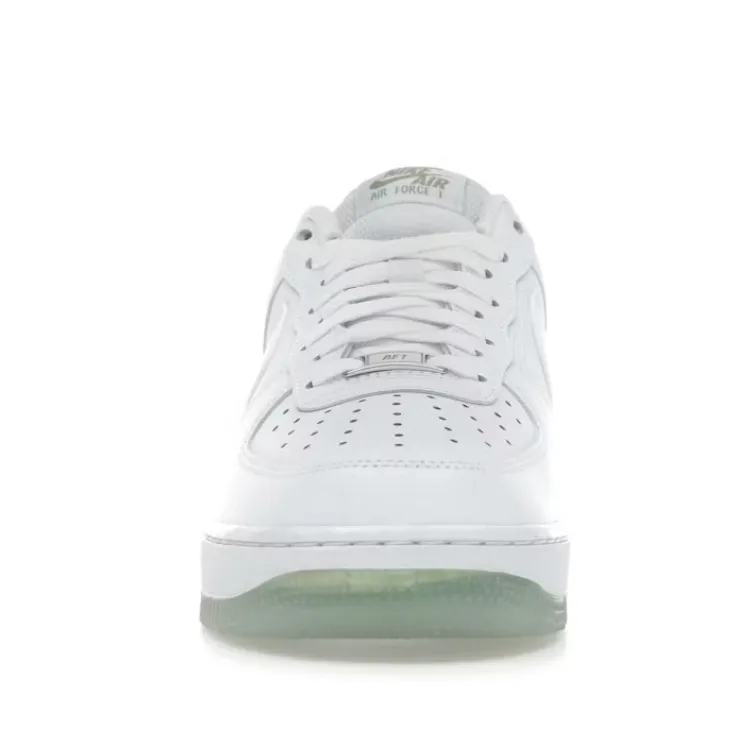 Stretchable Upper Wide toe box Nike Air Force 1 '07 Obsidian Metallic Gold White