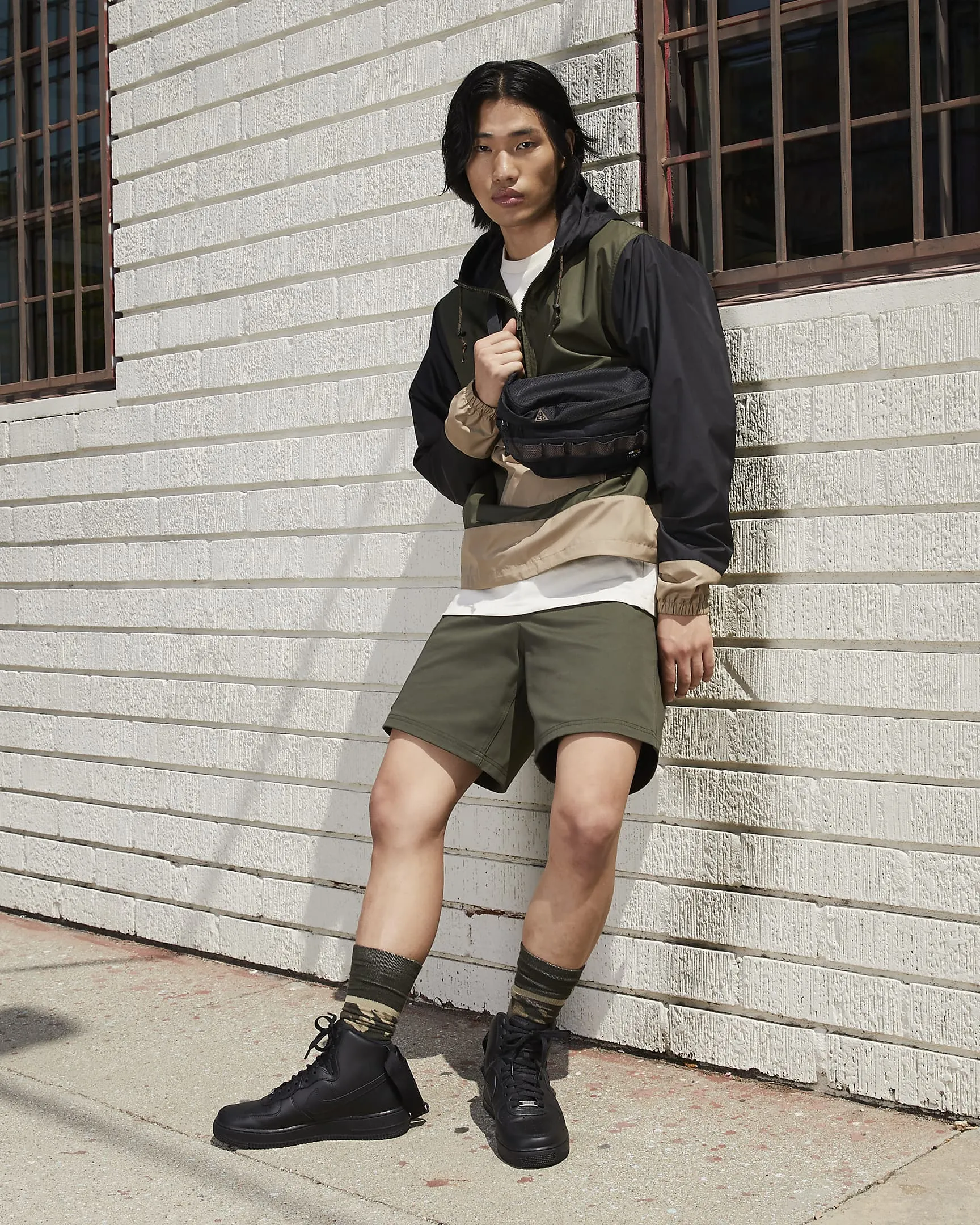 Nike Air Force 1 High '07 Black Tear Resistant Textile subtle style