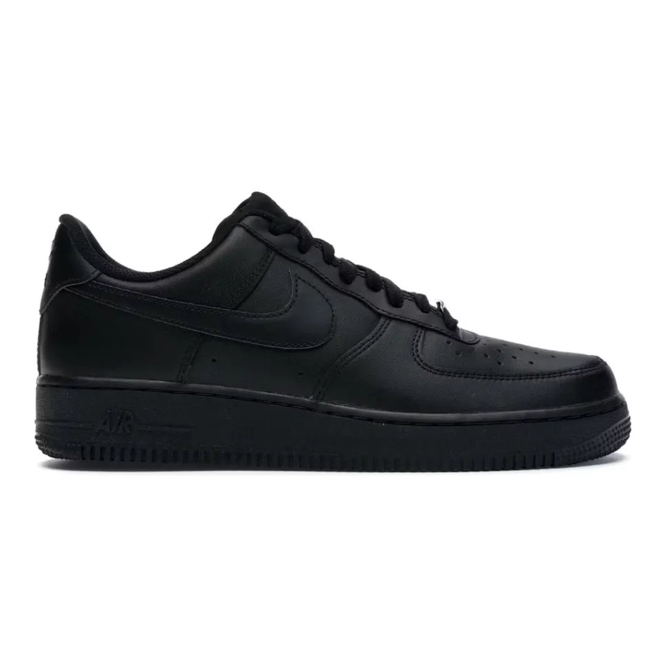 Nike Air Force 1 Low '07 Black Heel Safe Footstep Care