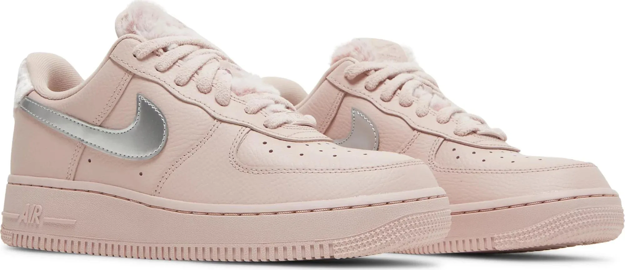 Nike Air Force 1 Low Faux Sherpa Fur (W) Modern Fashion Street Ready