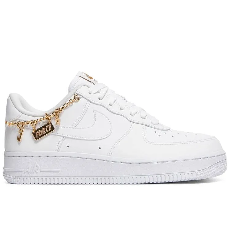 Nike Air Force 1 Low LX White Pendant (W) Lace   Up Comfort Function