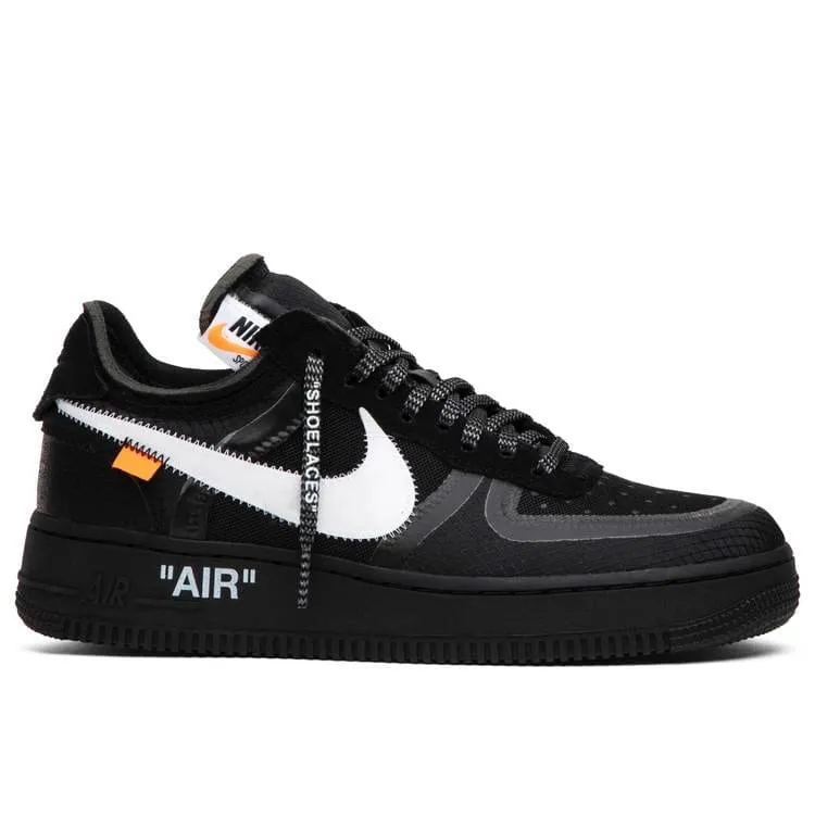 Nike Air Force 1 Low Off-White Black White City Daily Walk Support