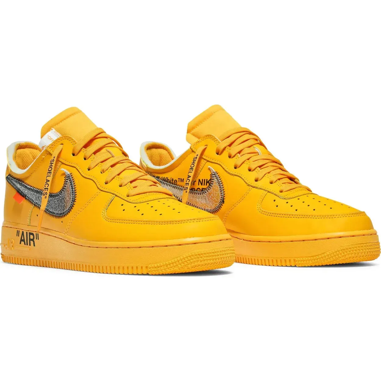 Team Jog Nike Air Force 1 Low Off-White ICA University Gold