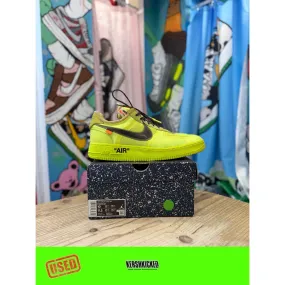 Nike Air Force 1 Low Off White Volt UK12 morning - run