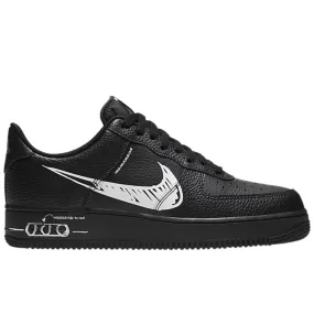 Marathon Walk Nike Air Force 1 Low Sketch Black