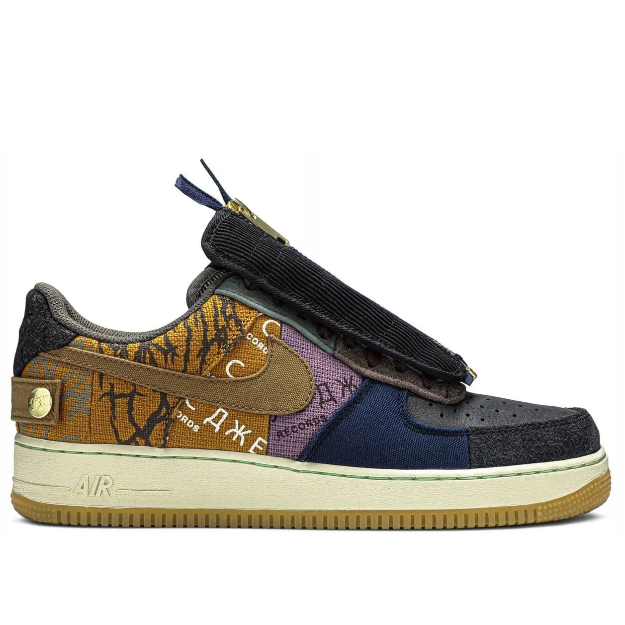 Support frame Nike Air Force 1 Low Travis Scott Cactus Jack