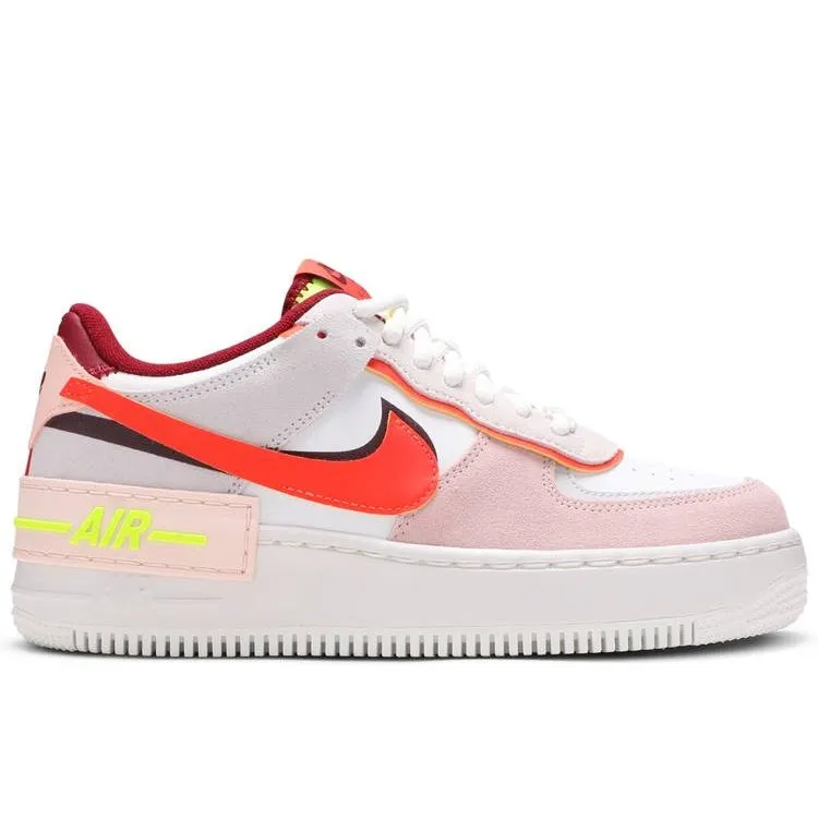 Ridge Jog Insta Shot Nike Air Force 1 Shadow 'Team Red Orange Pearl' W
