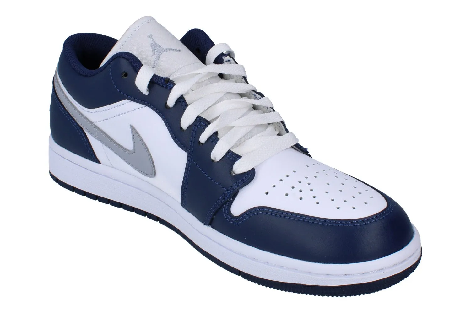 customizable running shoes Nike Air Jordan 1 Low Mens Trainers 553558 141