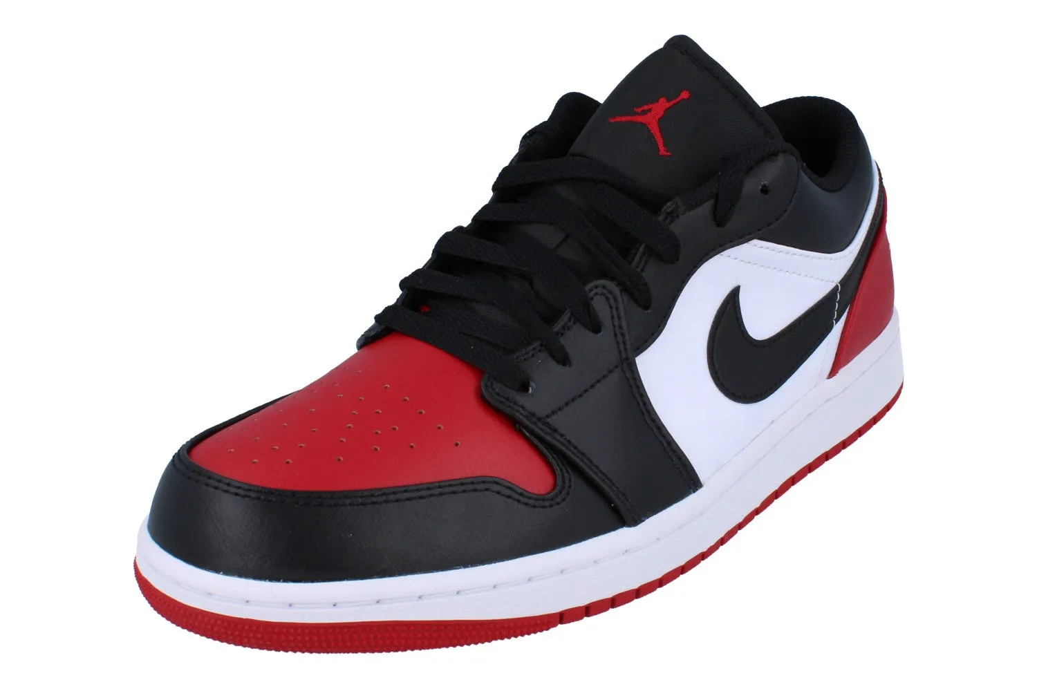 Nike Air Jordan 1 Low Mens Trainers 553558  161 running in solid colors