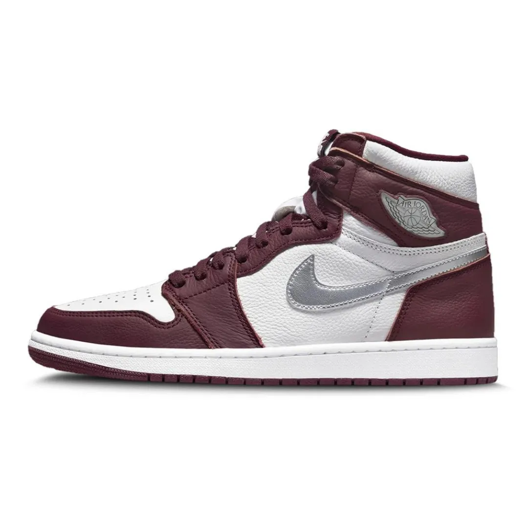 experienced running option bright shoes Nike Air Jordan 1 Retro High OG 'Bordeaux'