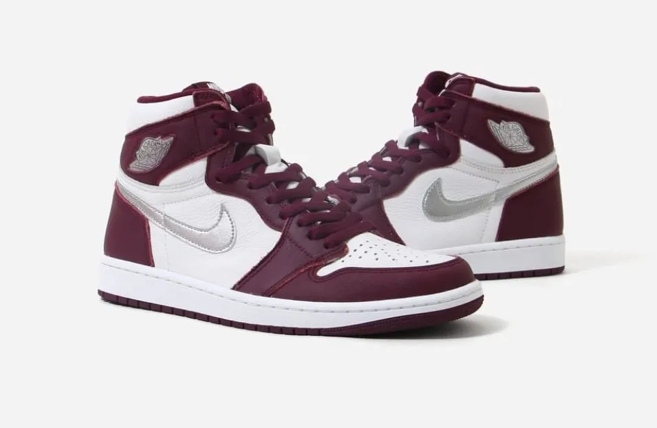 self - esteem running shoe victory running for muscle strength Nike Air Jordan 1 Retro High OG 'Bordeaux'