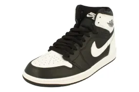 cushioned flexible shoes Nike Air Jordan 1 Retro High OG Mens Basketball Trainers DZ5485 010