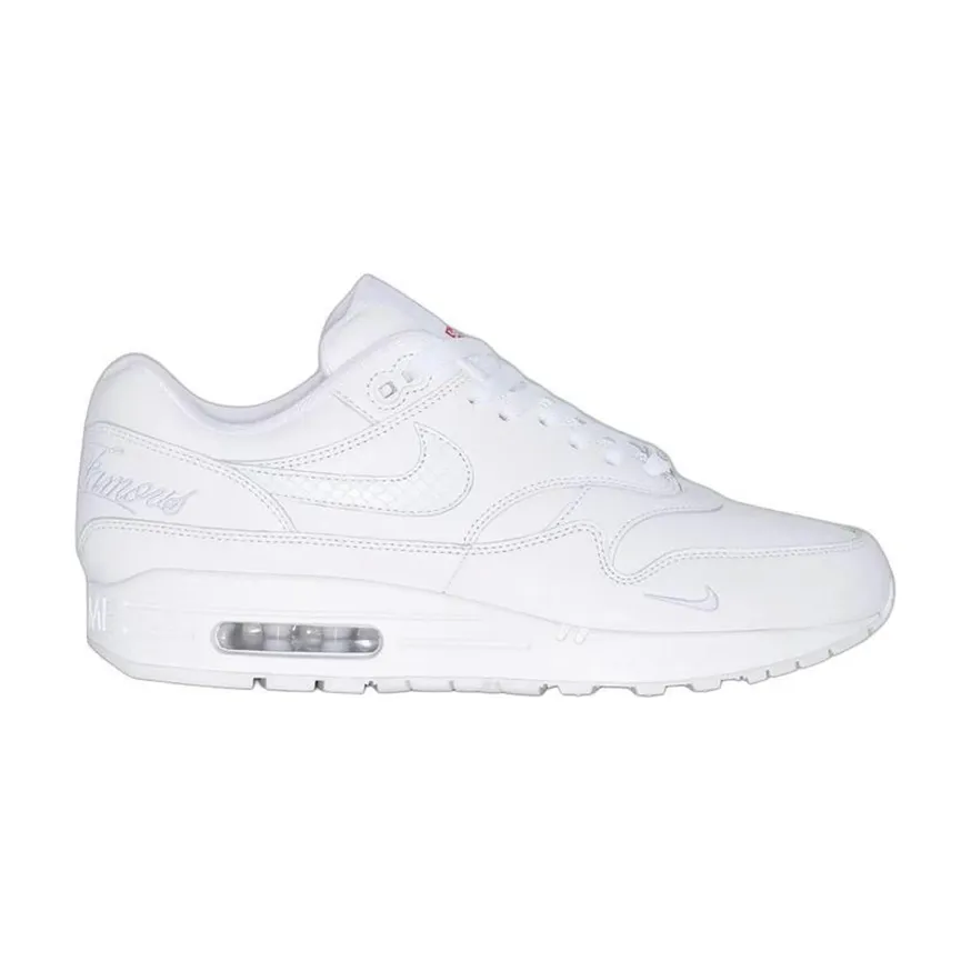Structured Arch Fit Nike Air Max 1 '87 SP Supreme Triple White