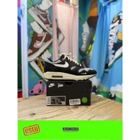 Nike Air Max 1 Patta Black UK7 Ventilated Insole Design
