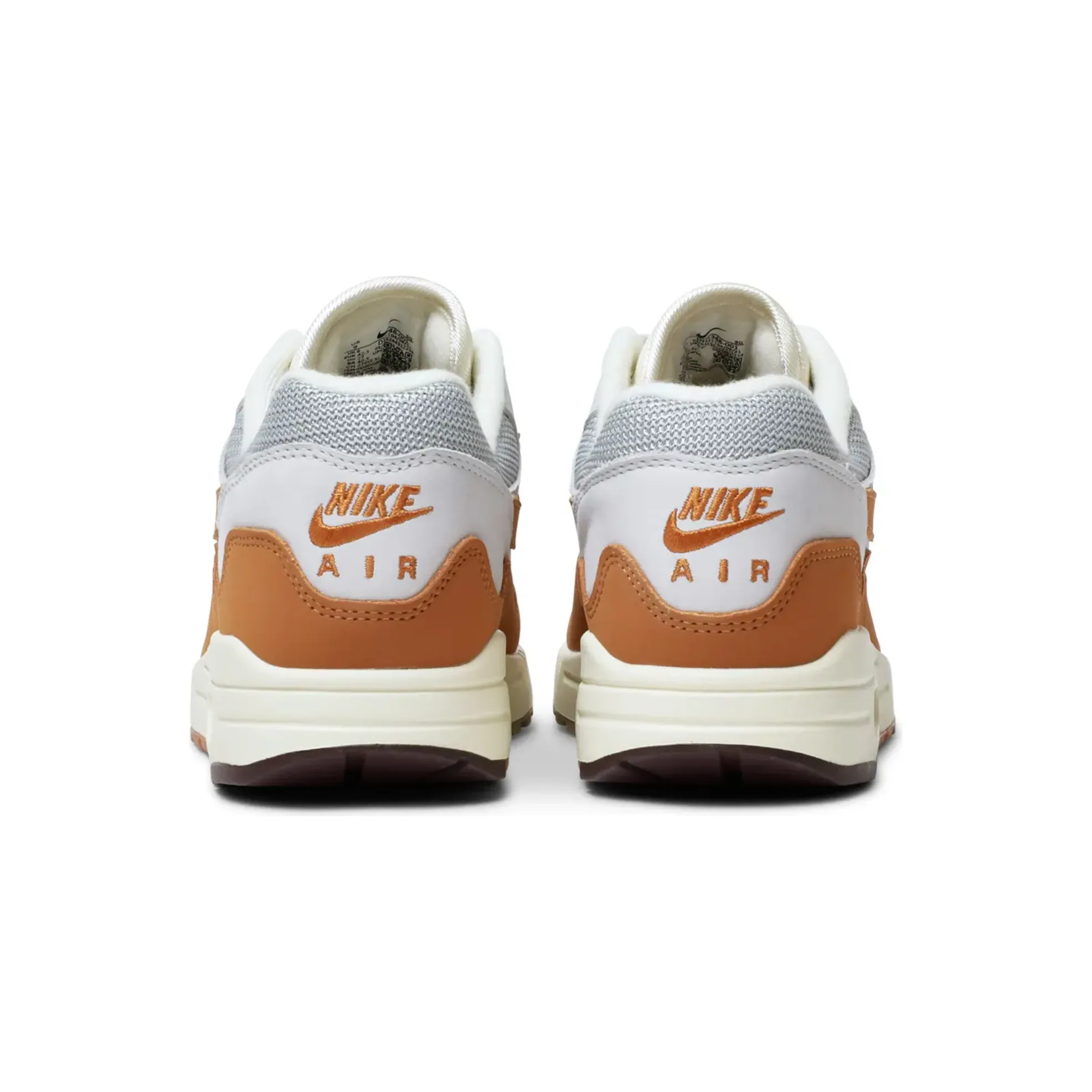 Lightweight Foam Technology Nike Air Max 1 Patta Waves Monarch (with bracelet)
