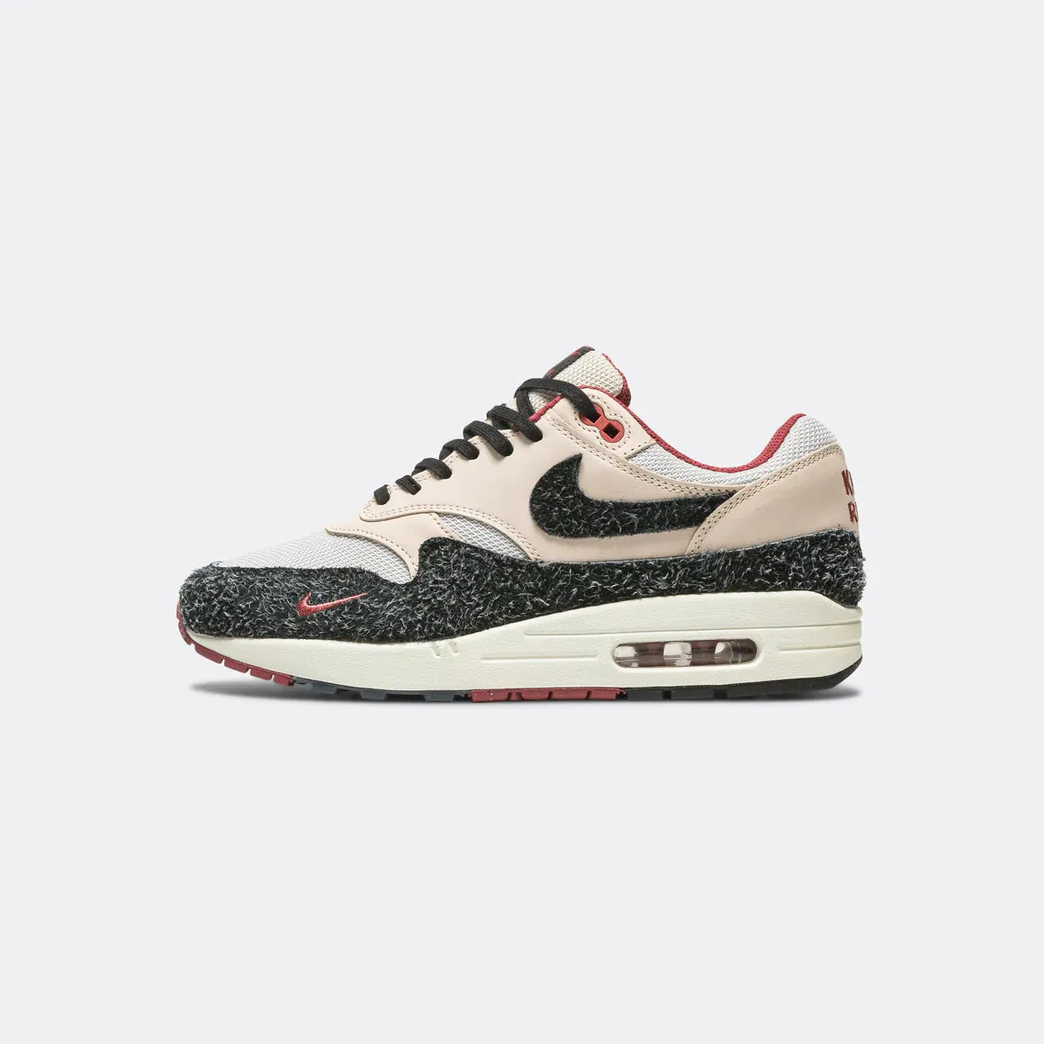Foam Midsole Cushioning Nike Air Max 1 PRM - Pearl White/Black-Vast Grey-Cedar