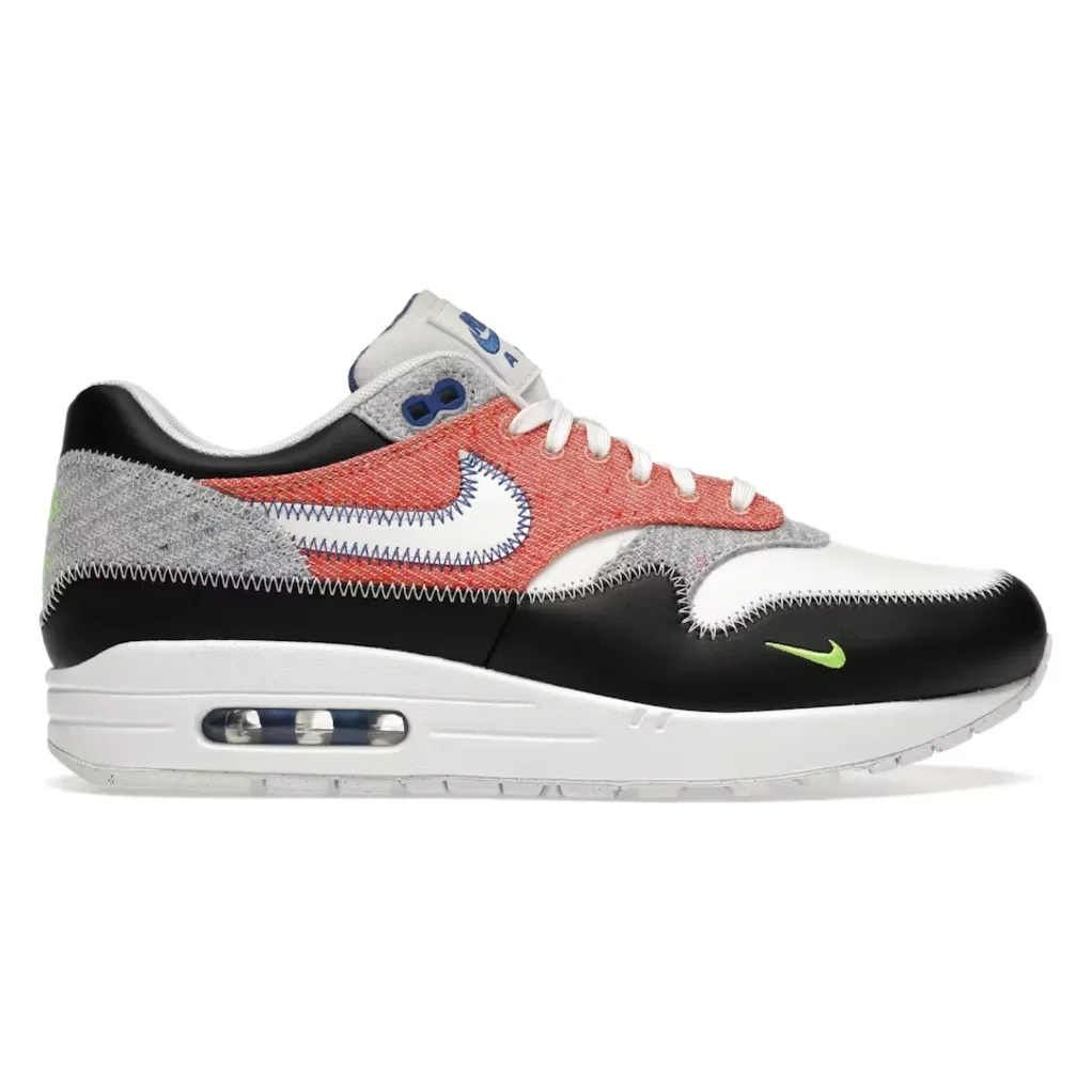 Nike Air Max 1 Recycled White Bonded Overlay Construction TPU shank