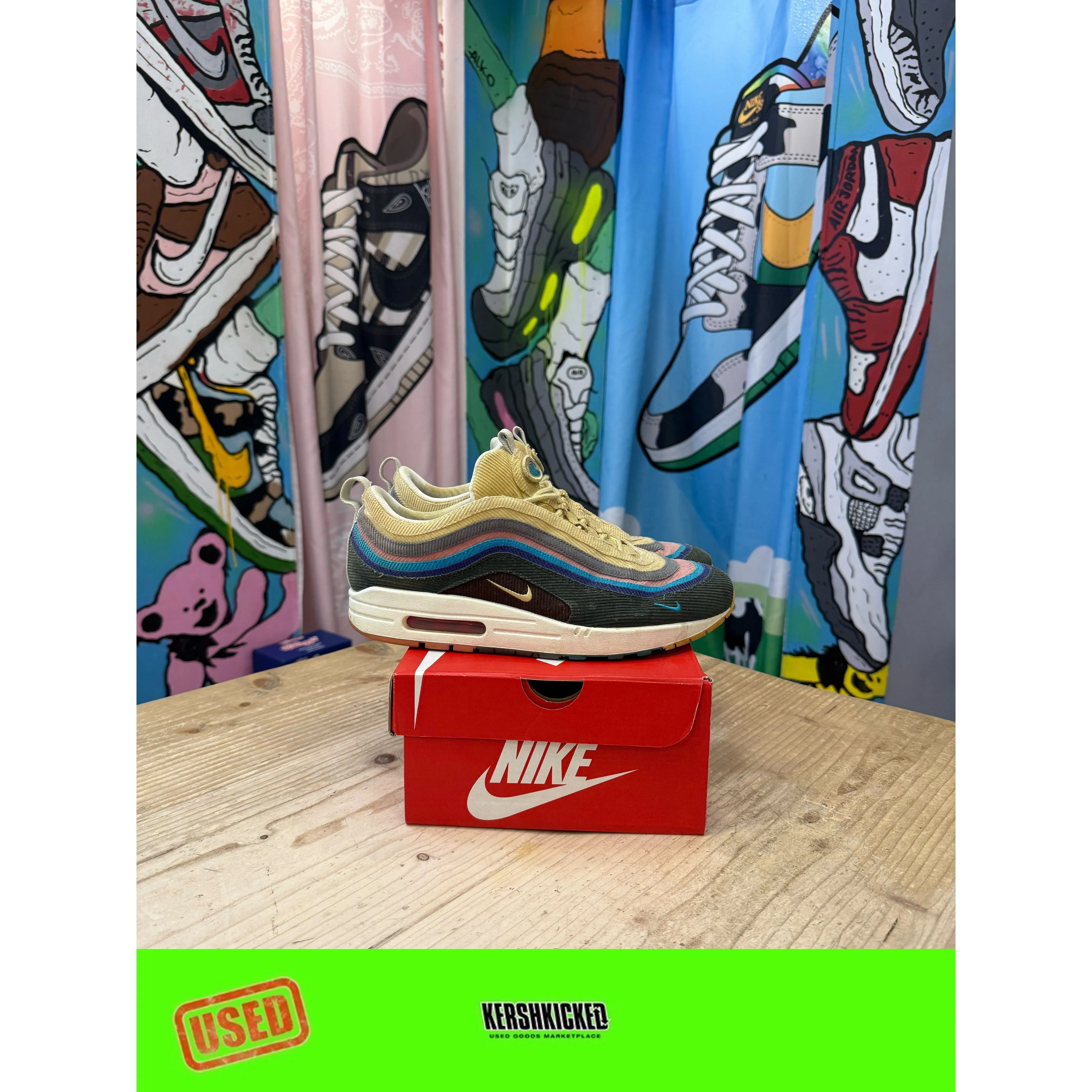 All-Purpose Cushioning Nike Air Max 1/97 Sean Wotherspoon UK  9
