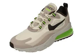 running shoes with rubber sole quiet shoes Nike Air Max 270 React Mens Ci3866 100