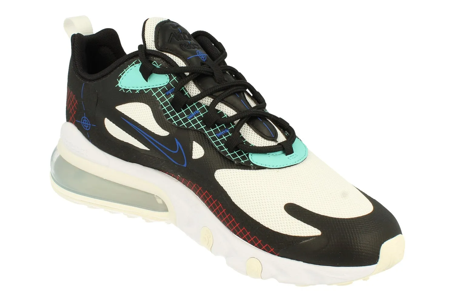 anti - roll shoes SyntheticUpper Nike Air Max 270 React Mens CZ7344 001