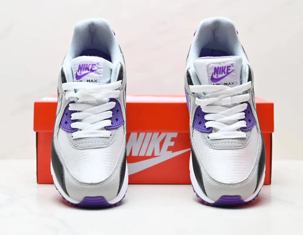 Sporty Style Impact Diffusion Technology Nike Air Max 90 'Purple'