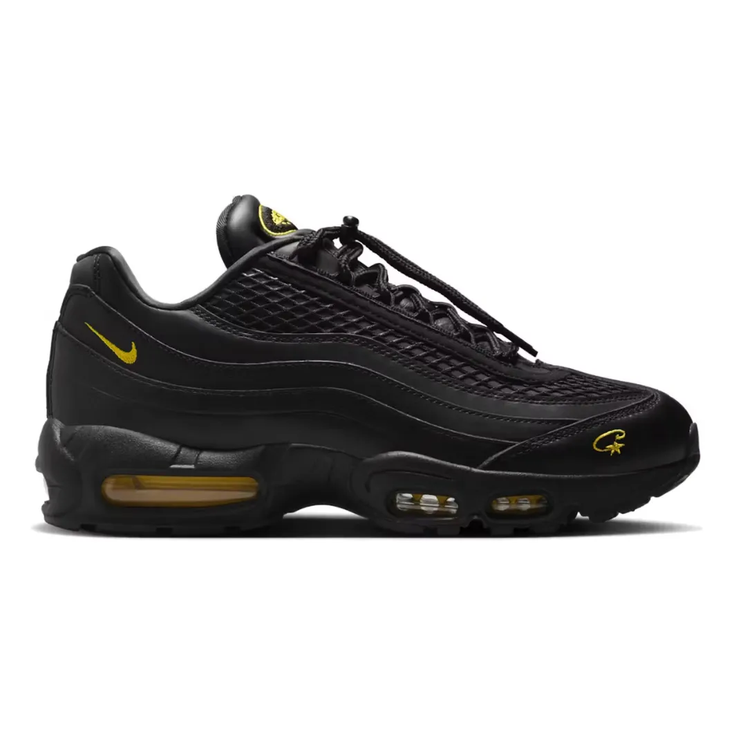 Nike Air Max 95 Corteiz Honey Black training shoes Ultralight Cushion