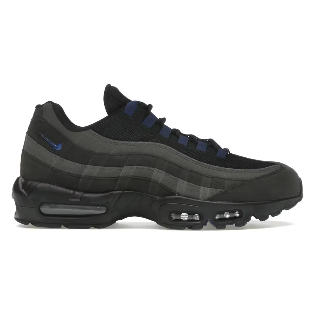 Nike Air Max 95 Jewel Black Deep Royal Variable Lacing
