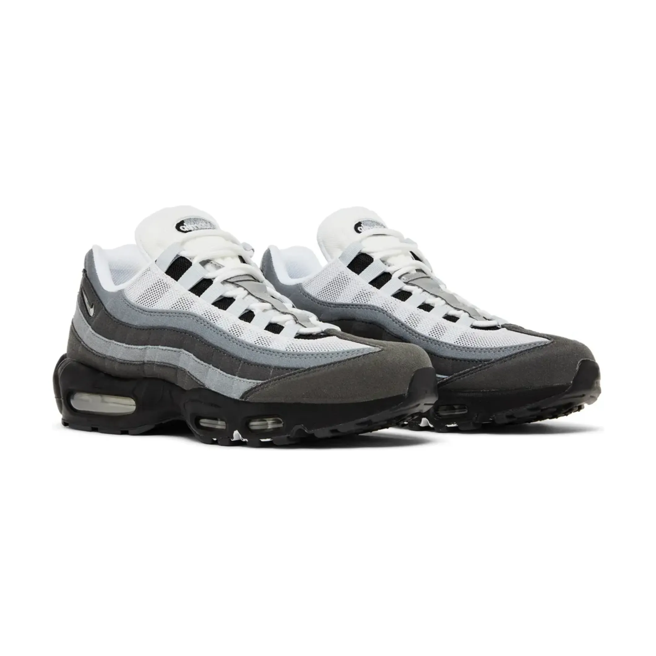Bounce Response Layer Comfortable Elastic Nike Air Max 95 Jewel Swoosh Grey